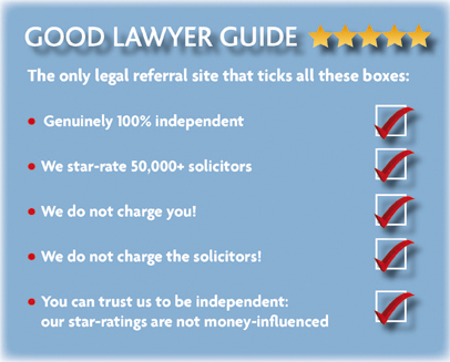 We provide free, independent, and unbiased advice on choosing a solicitor